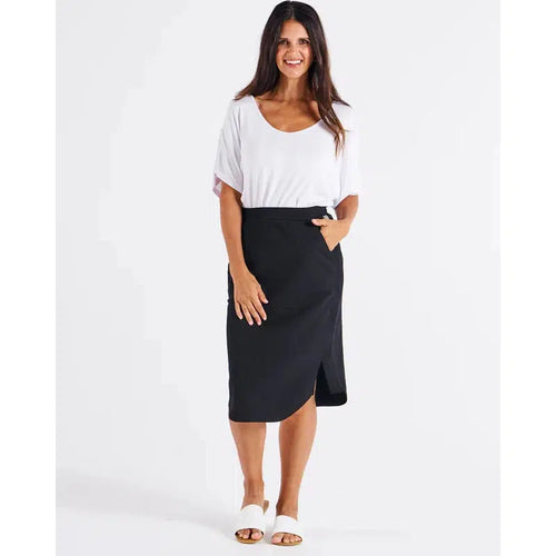 Evie Skirt / Black-Betty Basics-Shop At The Hive Ashburton-Lifestyle Store & Online Gifts