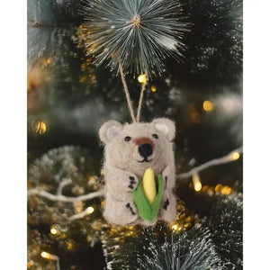 Felt Ornament Night Time Koala-La La Land-Shop At The Hive Ashburton-Lifestyle Store & Online Gifts