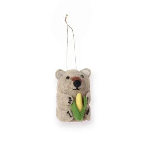 Felt Ornament Night Time Koala-La La Land-Shop At The Hive Ashburton-Lifestyle Store & Online Gifts