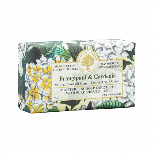 Frangipani & Gardenia Soap-Wavertree & London-Shop At The Hive Ashburton-Lifestyle Store & Online Gifts