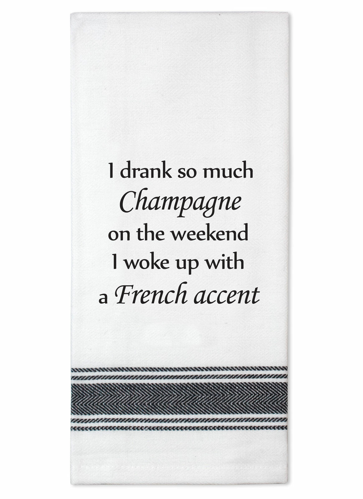 "French Accent" Tea Towel-Tamboril-Shop At The Hive Ashburton-Lifestyle Store & Online Gifts