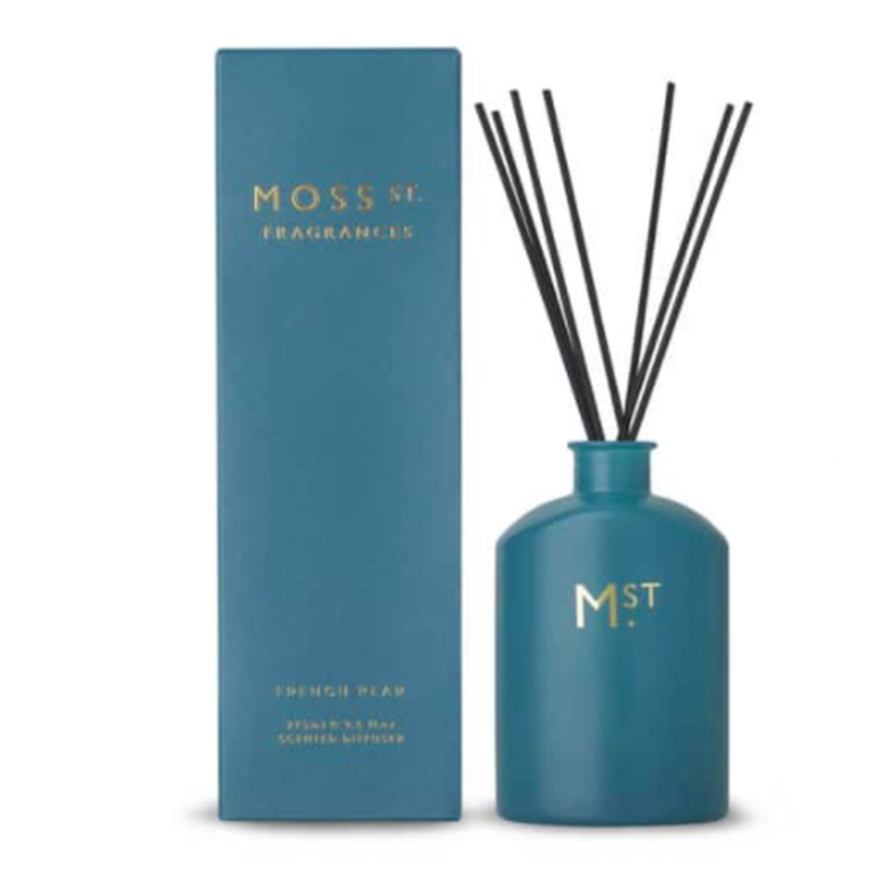 French Pear Diffuser-Moss St. Fragrances-Shop At The Hive Ashburton-Lifestyle Store & Online Gifts