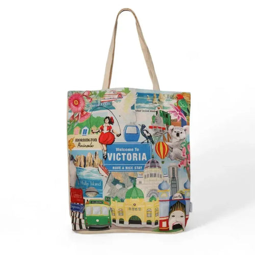 G'Day Vic Shopping Tote-La La Land-Shop At The Hive Ashburton-Lifestyle Store & Online Gifts