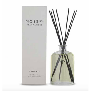 Gardenia Diffuser 275mls-Moss St. Fragrances-The Hive Ashburton