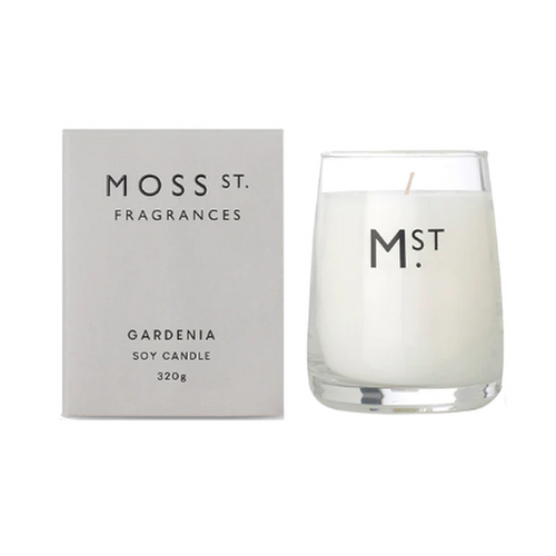 Gardenia Candle 320g-Moss St. Fragrances-Shop At The Hive Ashburton-Lifestyle Store & Online Gifts