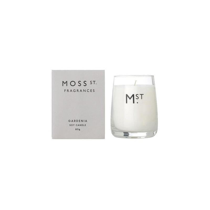 Gardenia Soy Candle 80g-Moss St. Fragrances-Shop At The Hive Ashburton-Lifestyle Store & Online Gifts