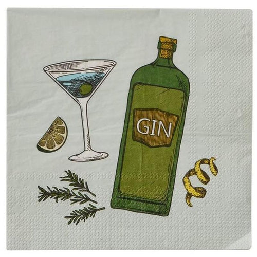 Gimlet Napkins / 20 Pack-Coast to Coast-Shop At The Hive Ashburton-Lifestyle Store & Online Gifts