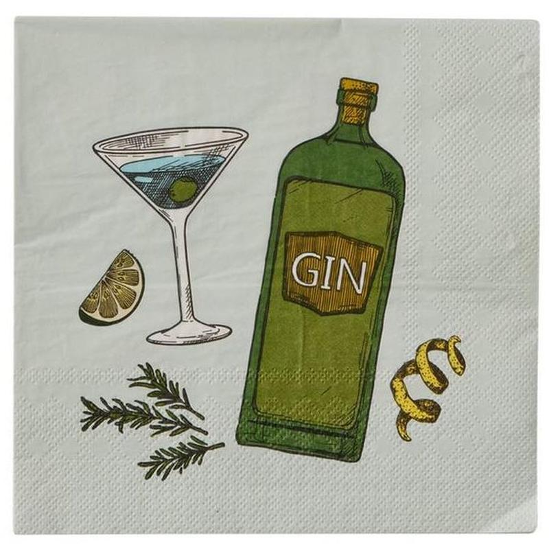 Gimlet Napkins / 20 Pack-Coast to Coast-Shop At The Hive Ashburton-Lifestyle Store & Online Gifts
