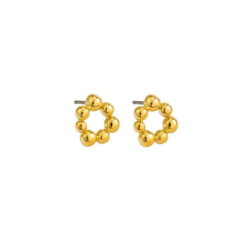 Gold Ring of Ball Studs-Tiger Tree-Shop At The Hive Ashburton-Lifestyle Store & Online Gifts