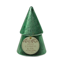 Green Stacked Tree Candle / Cypress & Fir-Paddy Wax-Shop At The Hive Ashburton-Lifestyle Store & Online Gifts