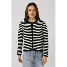 Henri Cardigan / Black Tea-Stella + Gemma-Shop At The Hive Ashburton-Lifestyle Store & Online Gifts