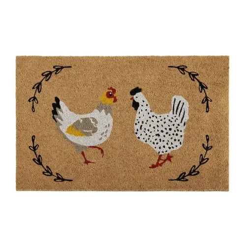 Henrietta Hen Coir Doormat-Coast to Coast-Shop At The Hive Ashburton-Lifestyle Store & Online Gifts