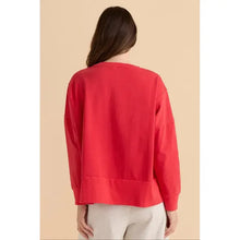 Iris Sweatshirt / Red-Betty Basics-Shop At The Hive Ashburton-Lifestyle Store & Online Gifts