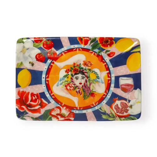 Italian Summer Rectangle Trinket Tray-La La Land-Shop At The Hive Ashburton-Lifestyle Store & Online Gifts