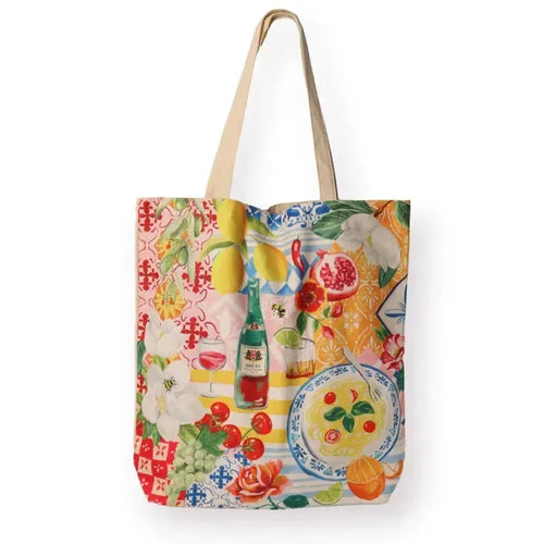 Italian Summer Shopping Tote-La La Land-Shop At The Hive Ashburton-Lifestyle Store & Online Gifts
