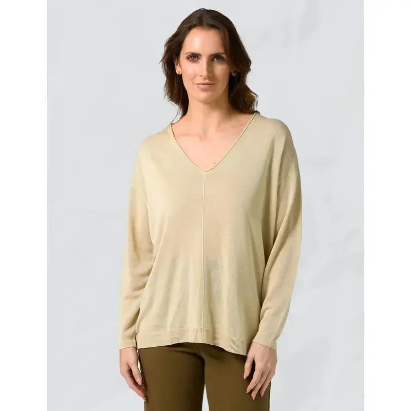 Janey Jumper / Champagne-Stella + Gemma-Shop At The Hive Ashburton-Lifestyle Store & Online Gifts