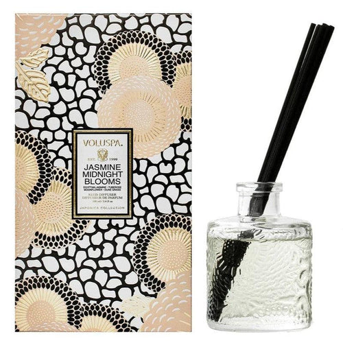 Jasmine Midnight Blooms Diffuser-Voluspa-Shop At The Hive Ashburton-Lifestyle Store & Online Gifts