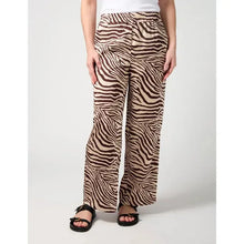 Jenna Pant / Merlot Zebra-Stella + Gemma-Shop At The Hive Ashburton-Lifestyle Store & Online Gifts