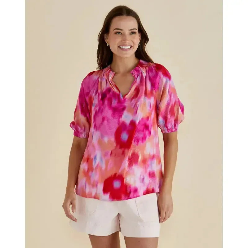 Joanne Blouse-Betty Basics-Shop At The Hive Ashburton-Lifestyle Store & Online Gifts