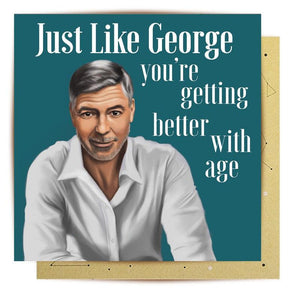 "Just Like George" Card-La La Land-Shop At The Hive Ashburton-Lifestyle Store & Online Gifts