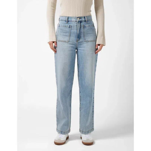 Kendall Full Length Jean / Light Blue-Stella + Gemma-Shop At The Hive Ashburton-Lifestyle Store & Online Gifts