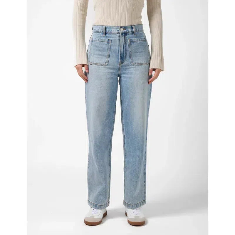 Kendall Full Length Jean / Light Blue-Stella + Gemma-Shop At The Hive Ashburton-Lifestyle Store & Online Gifts