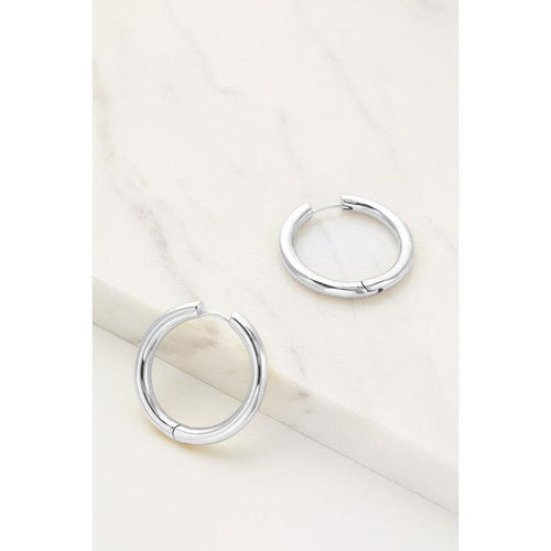 Kendall Hoop Large Silver-Zafino-Shop At The Hive Ashburton-Lifestyle Store & Online Gifts