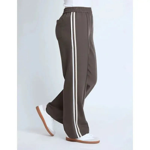 Maggie Pant / Khaki-Stella + Gemma-Shop At The Hive Ashburton-Lifestyle Store & Online Gifts