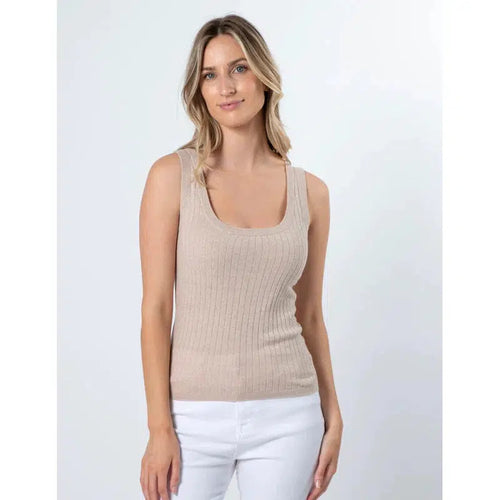 Kimi Tank / Neutral-Stella + Gemma-Shop At The Hive Ashburton-Lifestyle Store & Online Gifts