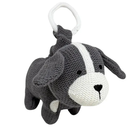 Knitted Dog Pram Toy-ES Kids-Shop At The Hive Ashburton-Lifestyle Store & Online Gifts