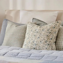 Lalita Blue Block Print Cushion 50cm-Madras Link-Shop At The Hive Ashburton-Lifestyle Store & Online Gifts