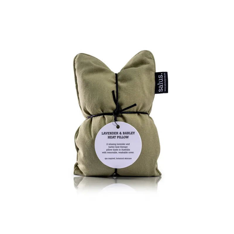 Lavender & Barley Heat Pillow + Removable/Washable Cover-Salus Body-Shop At The Hive Ashburton-Lifestyle Store & Online Gifts
