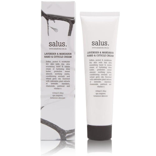 Lavender & Mandarin Hand & Cuticle Cream 100ml-Salus Body-Shop At The Hive Ashburton-Lifestyle Store & Online Gifts