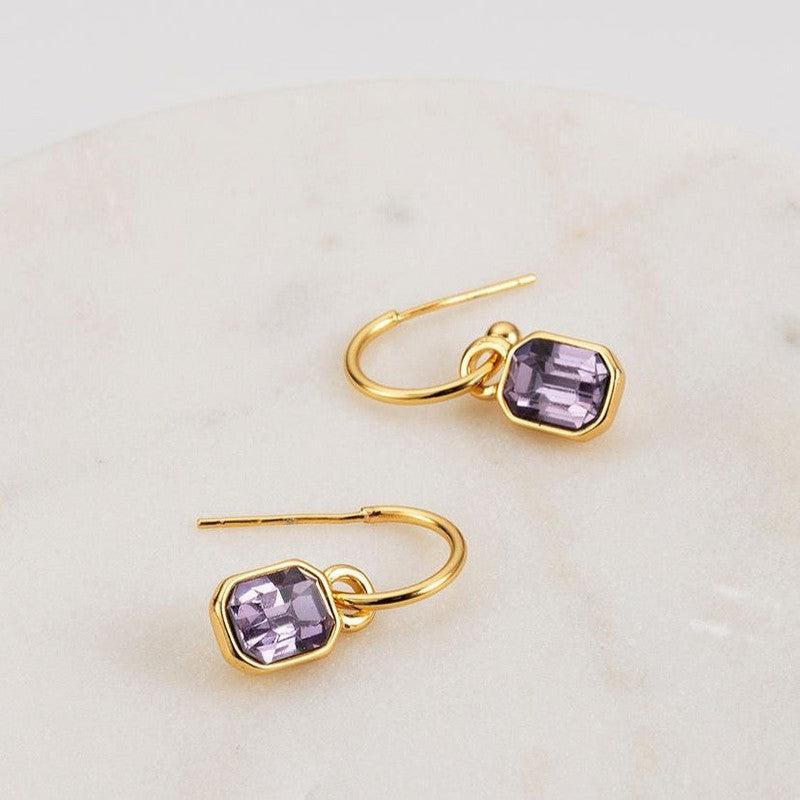 Leighton Earrings / Lilac-Zafino-Shop At The Hive Ashburton-Lifestyle Store & Online Gifts