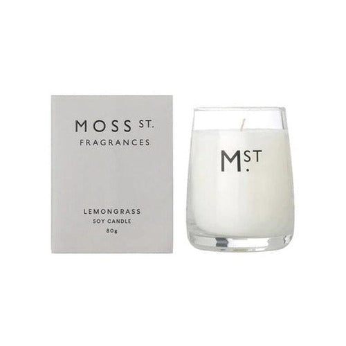 Lemongrass Candle 80g-Moss St. Fragrances-Shop At The Hive Ashburton-Lifestyle Store & Online Gifts