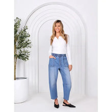 Leo Barrel Jeans-Monaco-Shop At The Hive Ashburton-Lifestyle Store & Online Gifts
