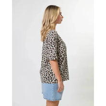 Leopard Porter Tee-Stella + Gemma-Shop At The Hive Ashburton-Lifestyle Store & Online Gifts