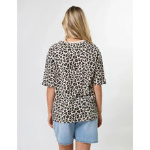 Leopard Porter Tee-Stella + Gemma-Shop At The Hive Ashburton-Lifestyle Store & Online Gifts