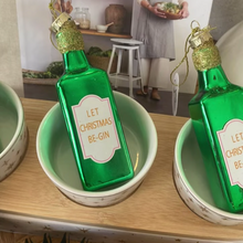 Let Xmas Be-Gin Ornament Green-Coast to Coast-Shop At The Hive Ashburton-Lifestyle Store & Online Gifts