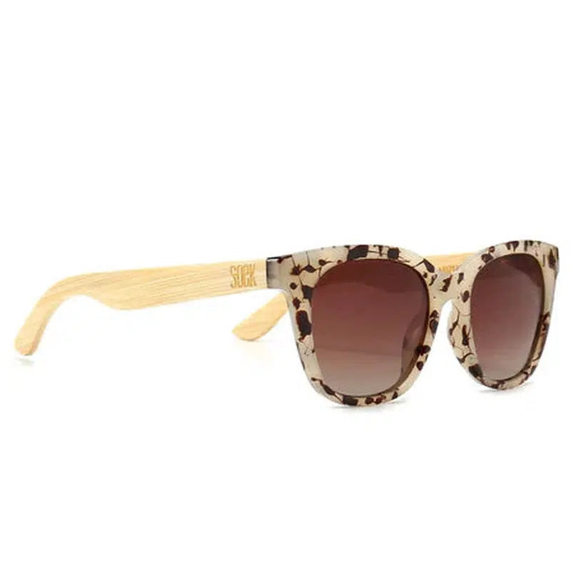 Lila Grace Ivory Tortoise Graduated Brown Lens Polarised Sunglasses-Soek-Shop At The Hive Ashburton-Lifestyle Store & Online Gifts