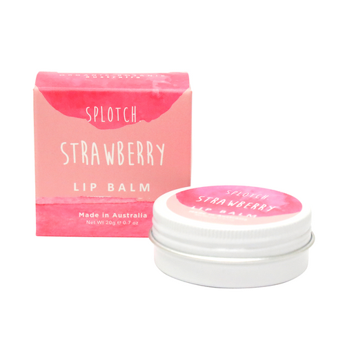 Lip Balm / Strawberry-Splotch-Shop At The Hive Ashburton-Lifestyle Store & Online Gifts