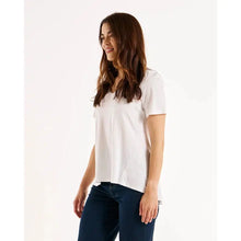 Luella Tee / White-Betty Basics-Shop At The Hive Ashburton-Lifestyle Store & Online Gifts