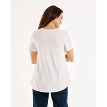 Luella Tee / White-Betty Basics-Shop At The Hive Ashburton-Lifestyle Store & Online Gifts