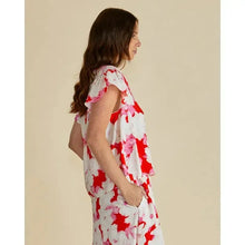 Lyra Blouse / Red Floral-Betty Basics-Shop At The Hive Ashburton-Lifestyle Store & Online Gifts