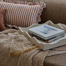 Clara Camel/Cream Throw-Madras Link-Shop At The Hive Ashburton-Lifestyle Store & Online Gifts