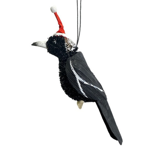 Magpie Ornament-Bristlebrush Designs-Shop At The Hive Ashburton-Lifestyle Store & Online Gifts