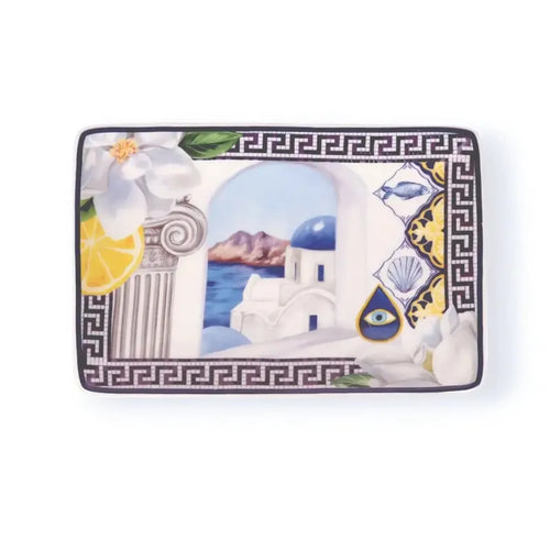 Mediterranean Summer Rectangle Trinket Tray-La La Land-Shop At The Hive Ashburton-Lifestyle Store & Online Gifts