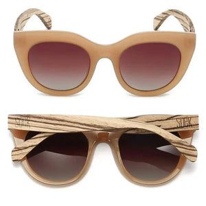 Milla Caramel Brown Gradient Polarised Lens Sunglasses-Soek-Shop At The Hive Ashburton-Lifestyle Store & Online Gifts