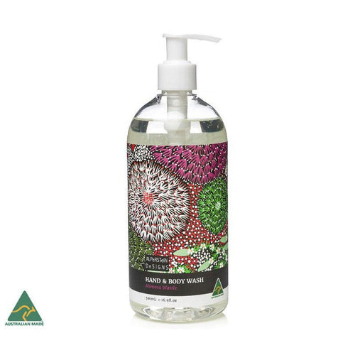 Mimosa Wattle Hand & Body Wash (Coral Hayes)-Alperstein Designs-Shop At The Hive Ashburton-Lifestyle Store & Online Gifts
