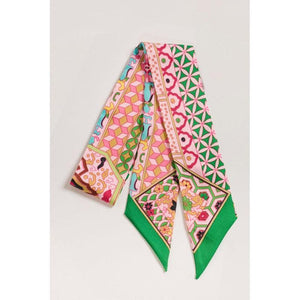 Mini Silk Scarf Keyring-Shirty-Shop At The Hive Ashburton-Lifestyle Store & Online Gifts